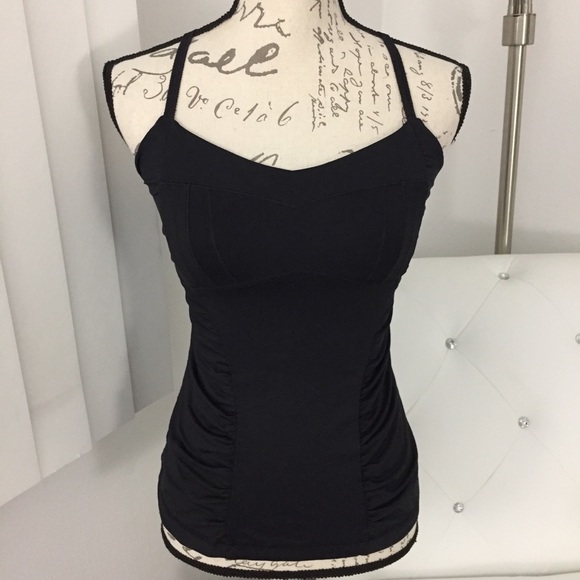 lululemon athletica Tops - Lululemon Gathered Cross Strap Workout Tank Top 4